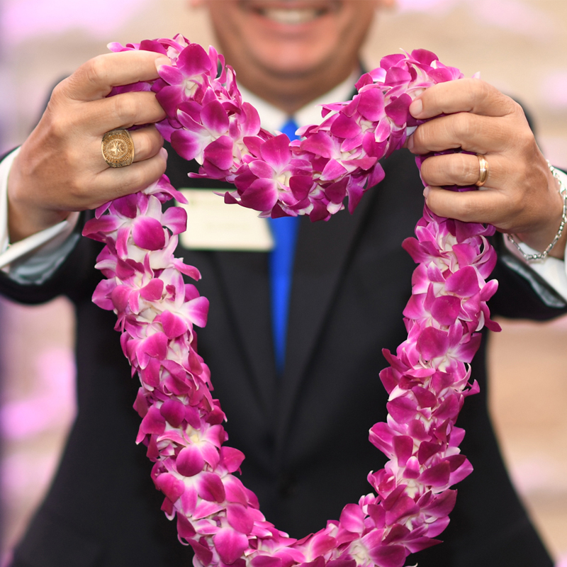 Summer 2025 Commencement Lei