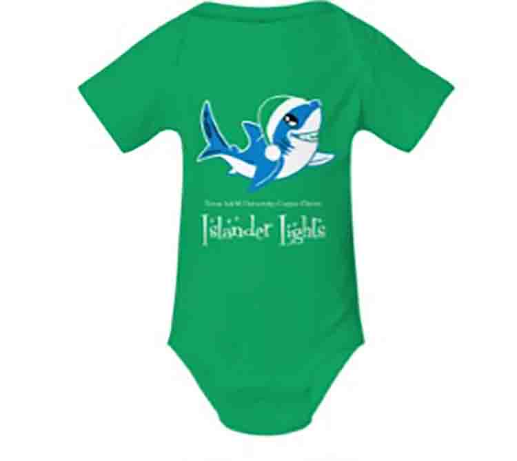 Islander Lights Shark Onesie