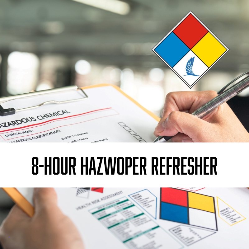 8 hr. HAZWOPER Refresher 12/03/2024