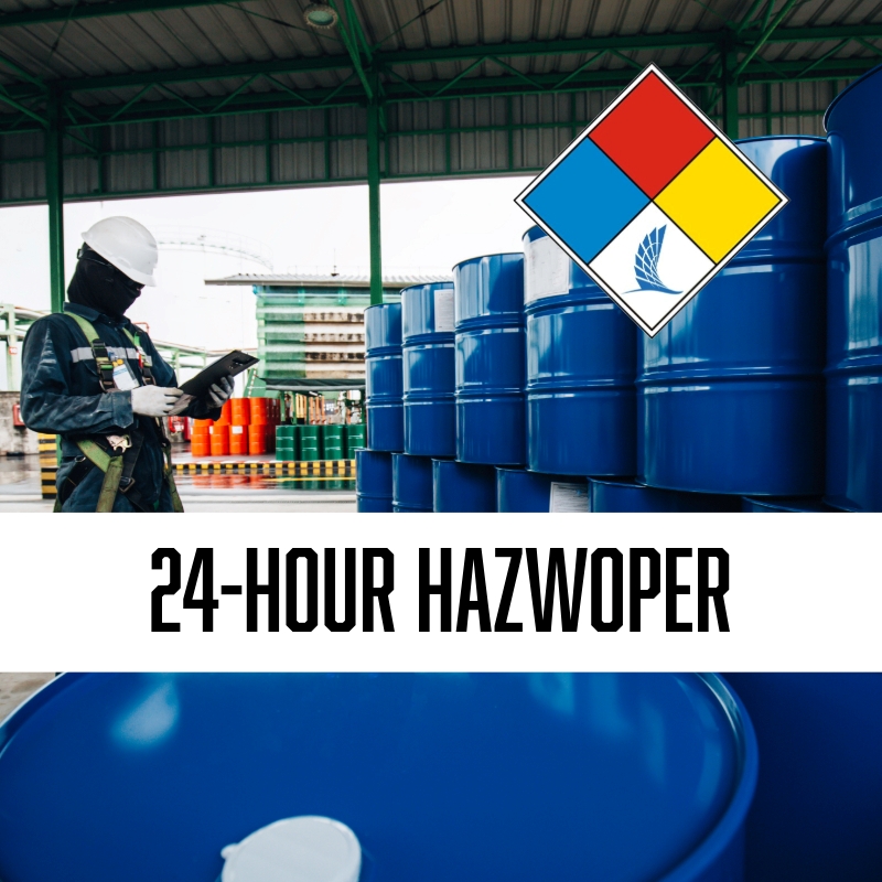 24 hr. HAZWOPER Supervisor May 27, 28, 29 - 2026